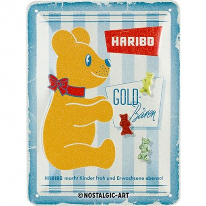 Blechschild Haribo Streifen 1